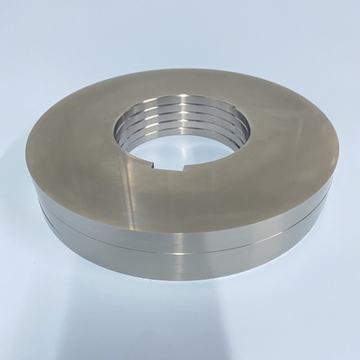উচ্চ কঠোরতা রোটারি Slitter গোলাকার Blades Of D2 SKD11 সঙ্গে Lapping পলিশিং পৃষ্ঠ