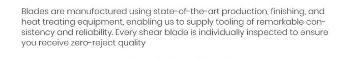 ওএম ফ্লাইং শেয়ার ব্লেড এইচআরসি 55 রিবারস আয়রন বার কাটার ব্লেড 8