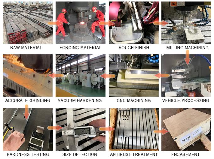 কাস্টমাইজড হাইড্রোলিক কাটার মেশিন ব্লেড কাটার স্টেইনলেস স্টীল ব্লেড কাটার ছুরি মেটাল কাটার মেশিন ব্লেড 12